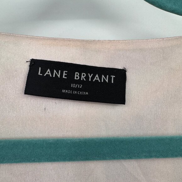 Lane Bryant Relaxed Square-Neck Top With Trim Detail woman’s size 18/20 - Picture 2 of 12
